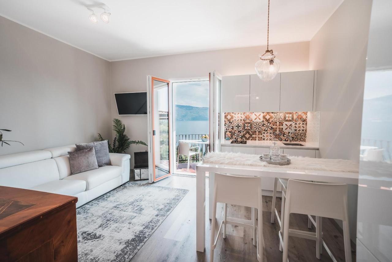 Ferienwohnung Montelago Gargnano Bagian luar foto